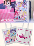 My Little Pony Happy Party Set Canvas Tote Bag