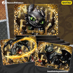 KAYOU How to Train Your Dragon Gale Pack Series 1 Official Licensed Peripheral Card Packs & Cards A full box (contains 18 packs)