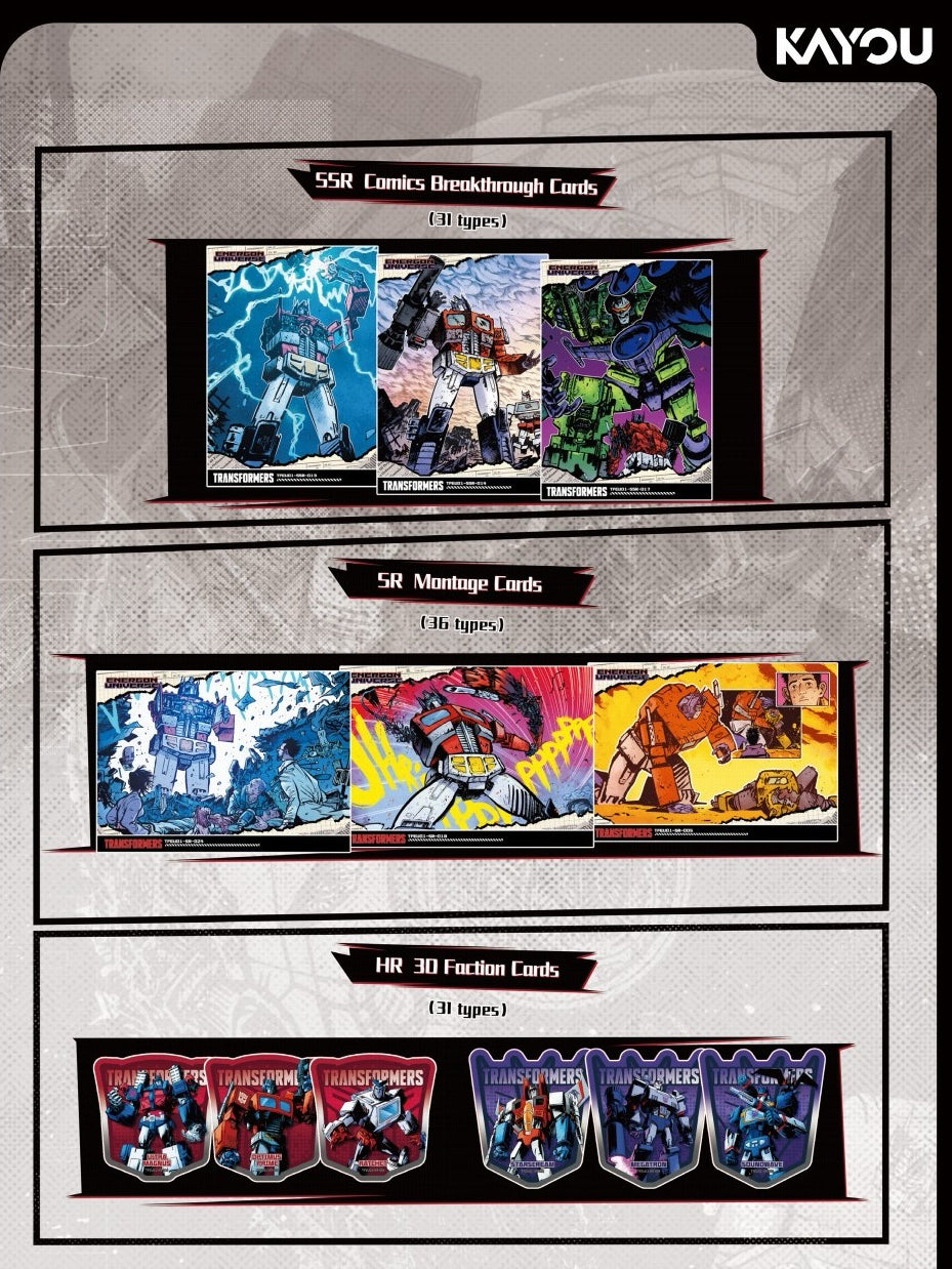 TRANSFORMERS-ENERGY CRITICAL PREMIUM CARDS-OVERDRIVE EDITION
-001B-SEA