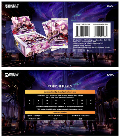 Mobile Legends: Bang Bang‑Collectible Cards‑Hand of Destiny‑002A‑SEA KAYOU