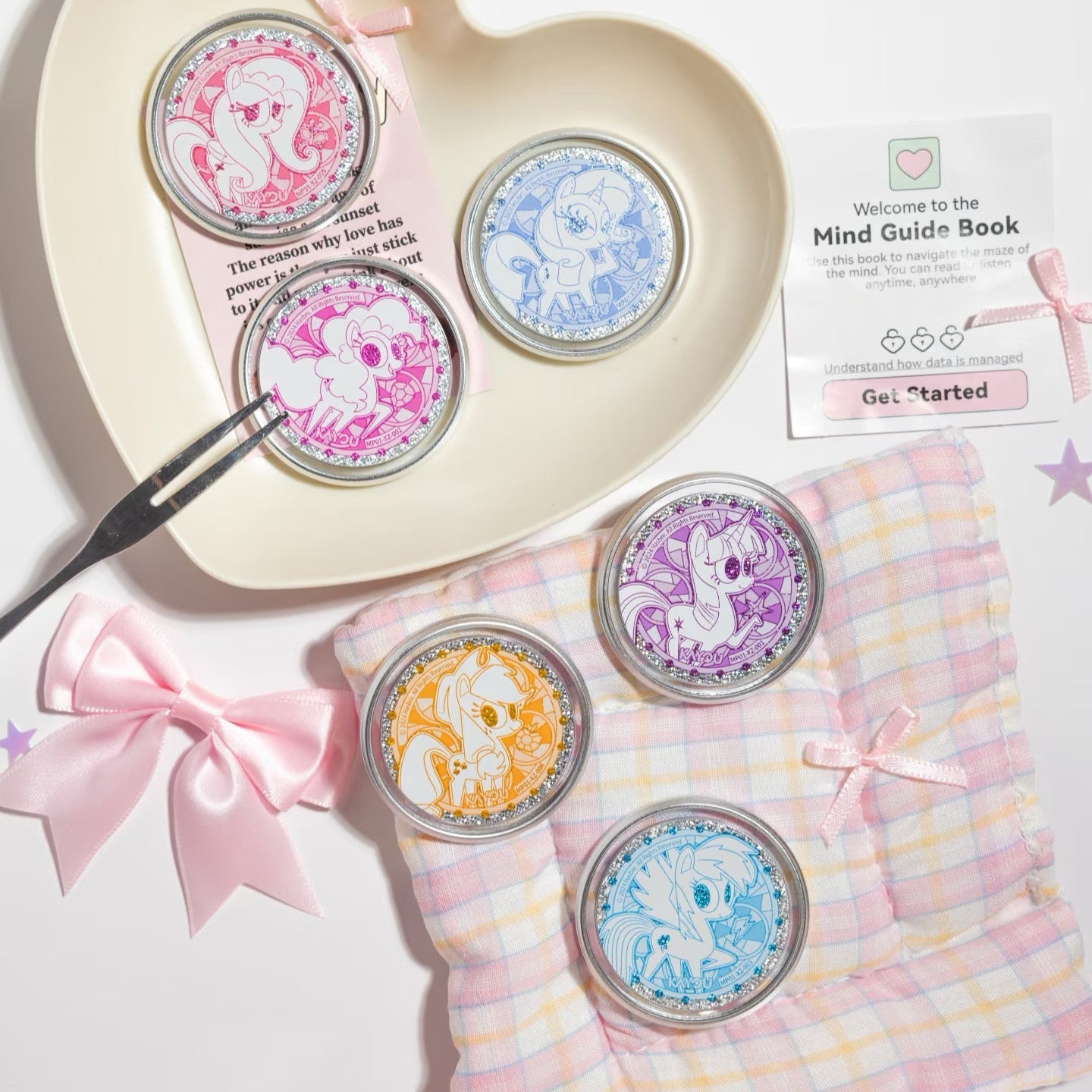 KAYOU My Little Pony Double-Sided Candy Badge - Star Fantasy Version
Full box (10 pieces included)
Official Genuine Merchandise