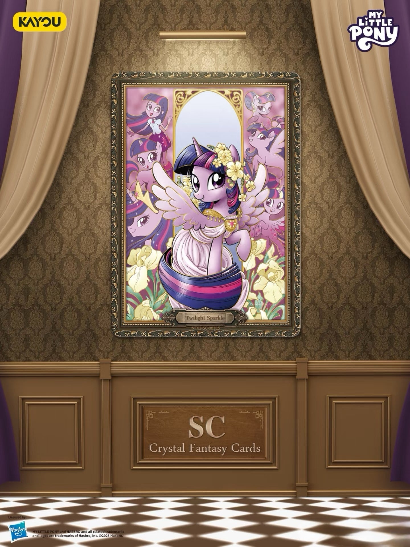 KAYOU My Little Pony Friendship Eternal Card Moon Edition Wave 7 (English Version) MLP Moon 2 SEA