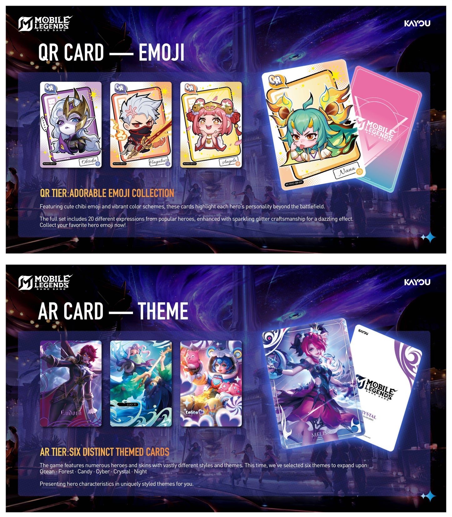 Mobile Legends: Bang Bang‑Collectible Cards‑Hand of Destiny‑002A‑SEA KAYOU