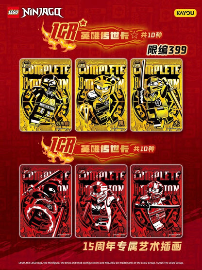 Pre-order KAYOU LEGO® NINJAGO® Trading Cards - Awakening Pack