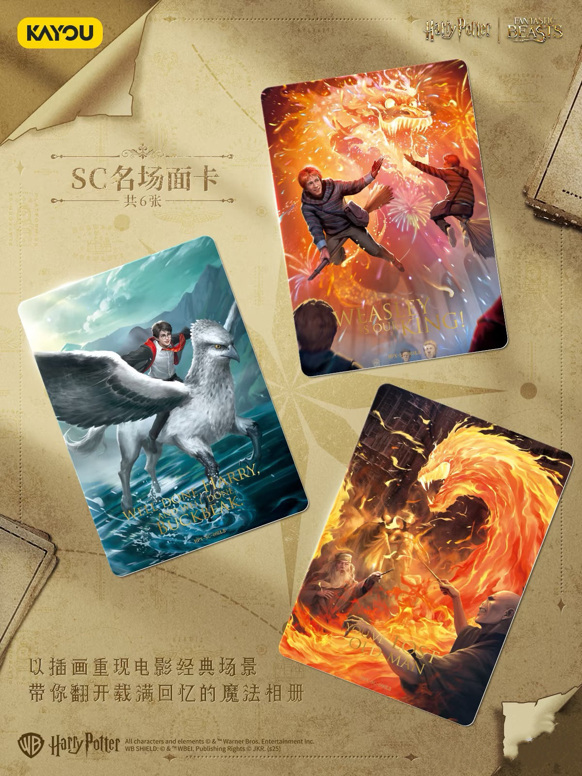 KAYOU Harry Potter Wizard Collection Cards – Eternal Edition Wave 4