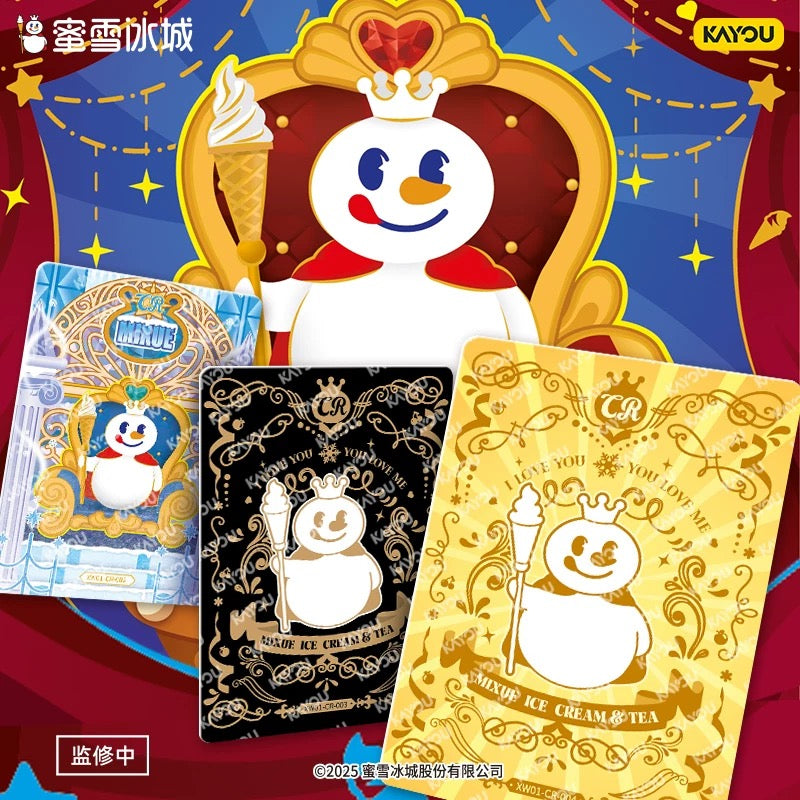 KAYOU Mixue - Snow King Collectible Cards - Sweet Pack - Series 1