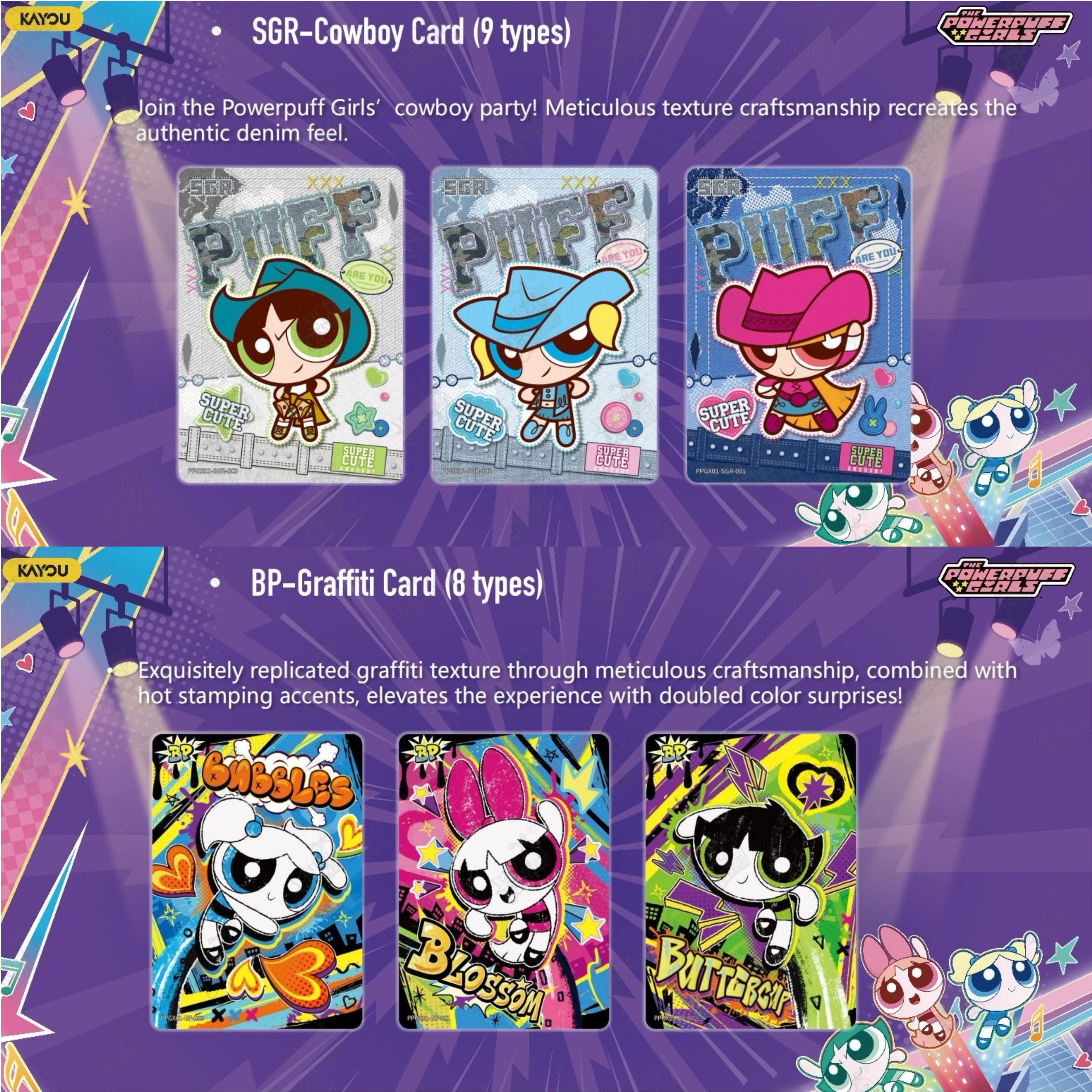 Powerpuff Girls Cards – Starlight Edition Series 1