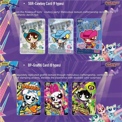 KAYOU THE POWERPUFF GIRLS Collectible Cards-Starlight Edition-001 Collectible Cards-Starlight Edition-001-SEA-Series 1