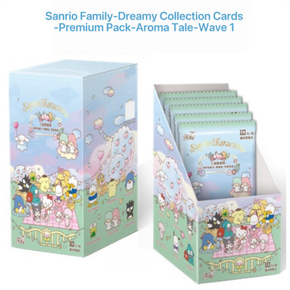 KAYOU Sanrio Family Cute Dream Collection Card Deluxe Pack – Aroma Story, Official Licensed Peripheral Trading Cards