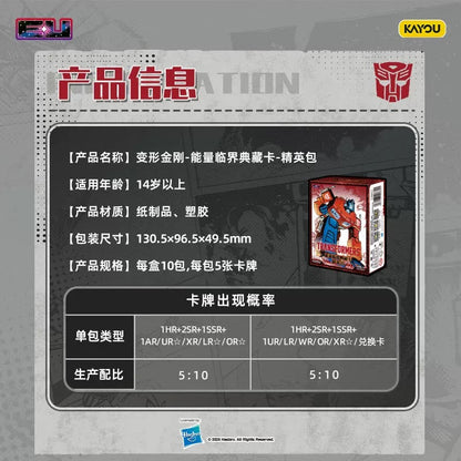 KAYOU Transformers: Energon Critical Collection – Elite Pack (Wave 1)