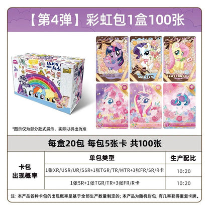 KAYOU My Little Pony Friendship Forever Cards – Rainbow Pack Series 4 (Simplified Chinese Version)