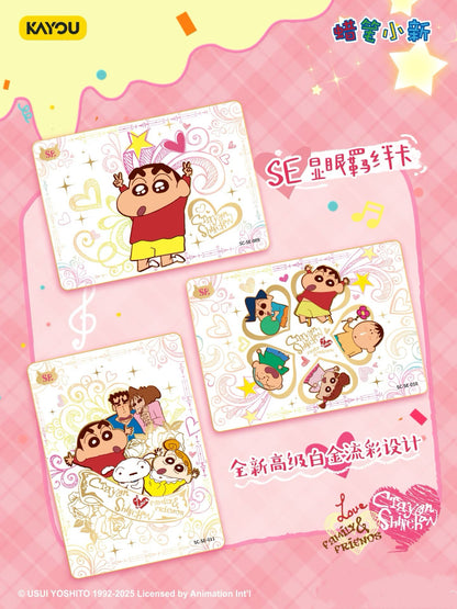 KAYOU Crayon Shin-chan Premium Collection Cards – Showstopper Wave 4: Hearts Aligned