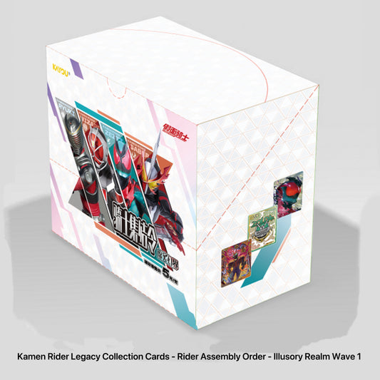 Kamen Rider Legacy Collection Cards - Rider Assembly Order - Illusory Realm Wave 1