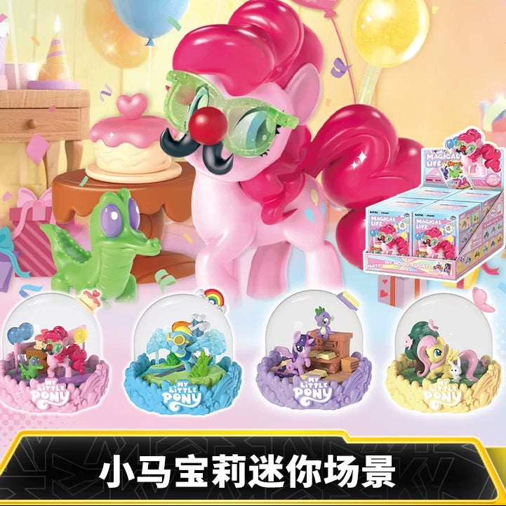 KAYOU My Little Pony Mini Scene Figures – Official Blind Box (1 Full Box)