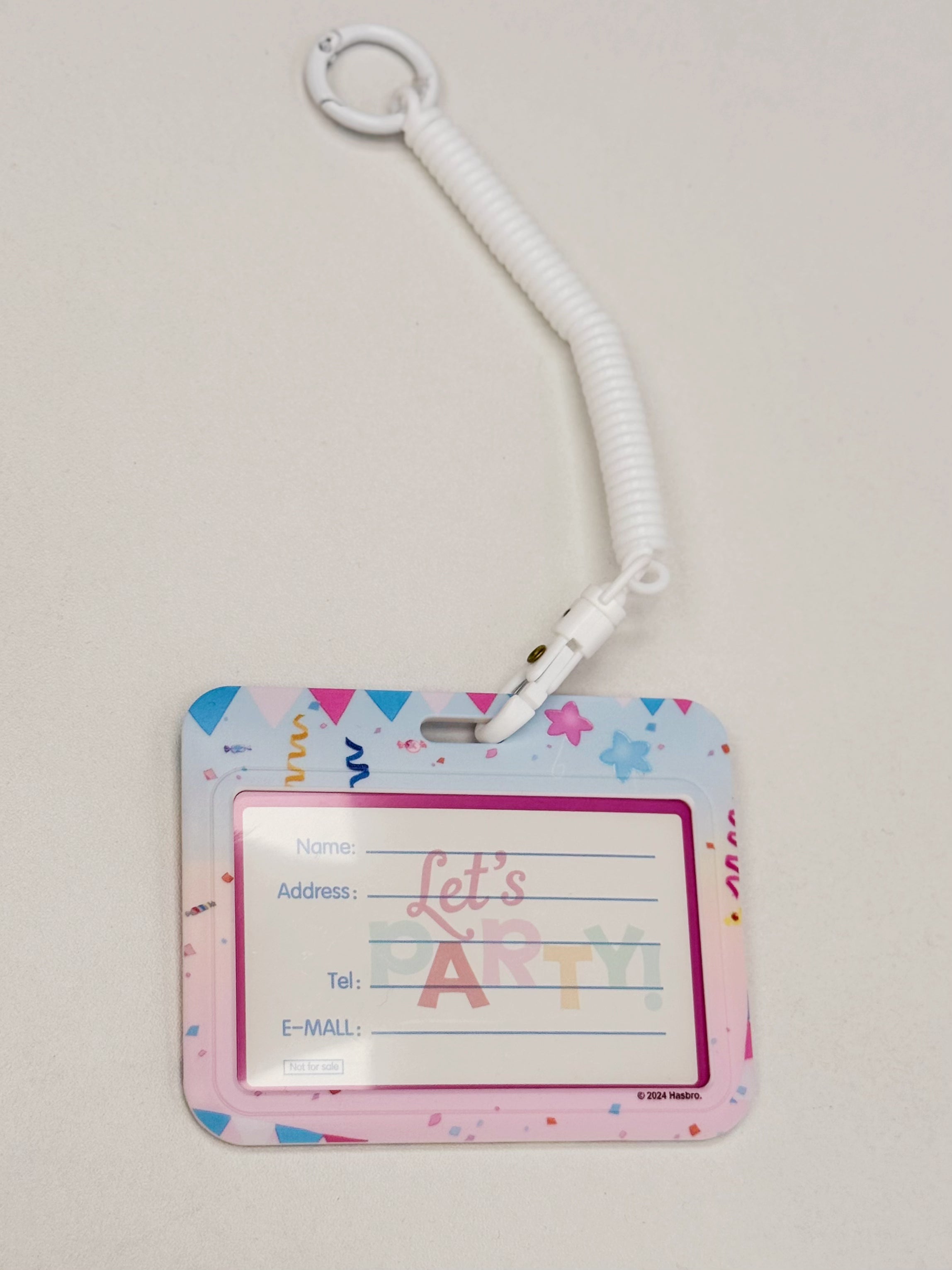 Free Gift My Little Pony Happy Party Set: Luggage Tag