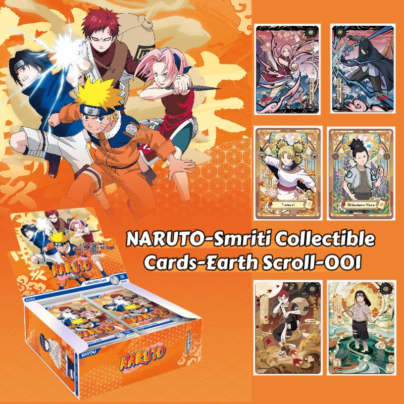 KAYOU NARUTO-Smriti Collectible Cards-Earth Scroll 001-SEA-Series 1（English Version)