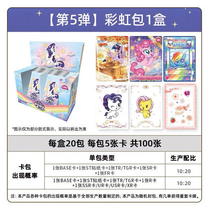 KAYOU My Little Pony Friendship Forever Cards – Rainbow Pack Series 5