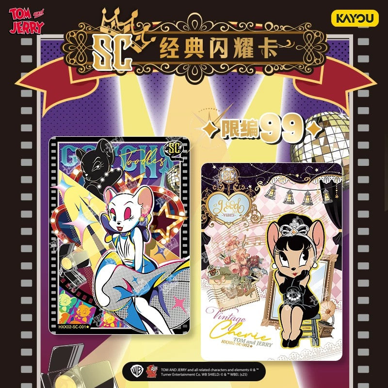 KAYOU Tom and Jerry BFF Collection Cards – Versatile Pack Series 2 Official Licensed Anime Collectible Cards