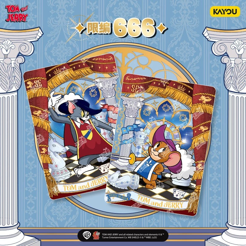 KAYOU Tom and Jerry BFF Collection Cards – Versatile Pack Series 2 Official Licensed Anime Collectible Cards