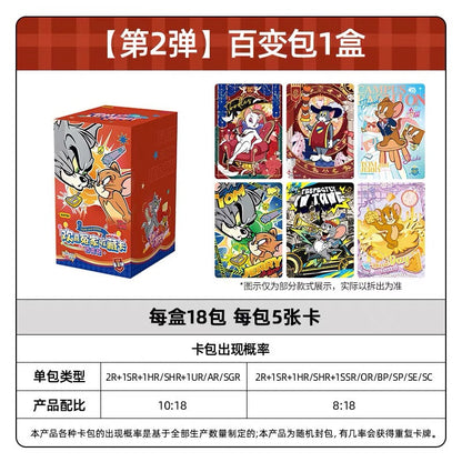 KAYOU Tom and Jerry BFF Collection Cards – Versatile Pack Series 2 Official Licibensed Anime Collectle Cards