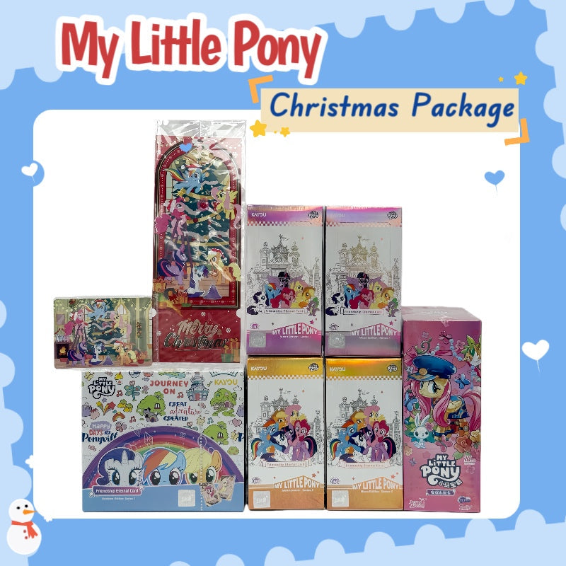KAYOU My Little Pony Luminous Moon Series 4 Christmas Gift Pack(Christmas Limited Edition) 