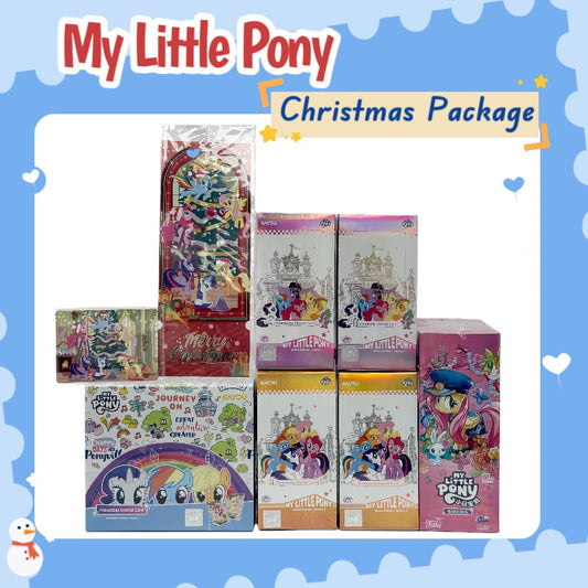 KAYOU My Little Pony Luminous Moon Series 4 Christmas Gift Pack(Christmas Limited Edition) 