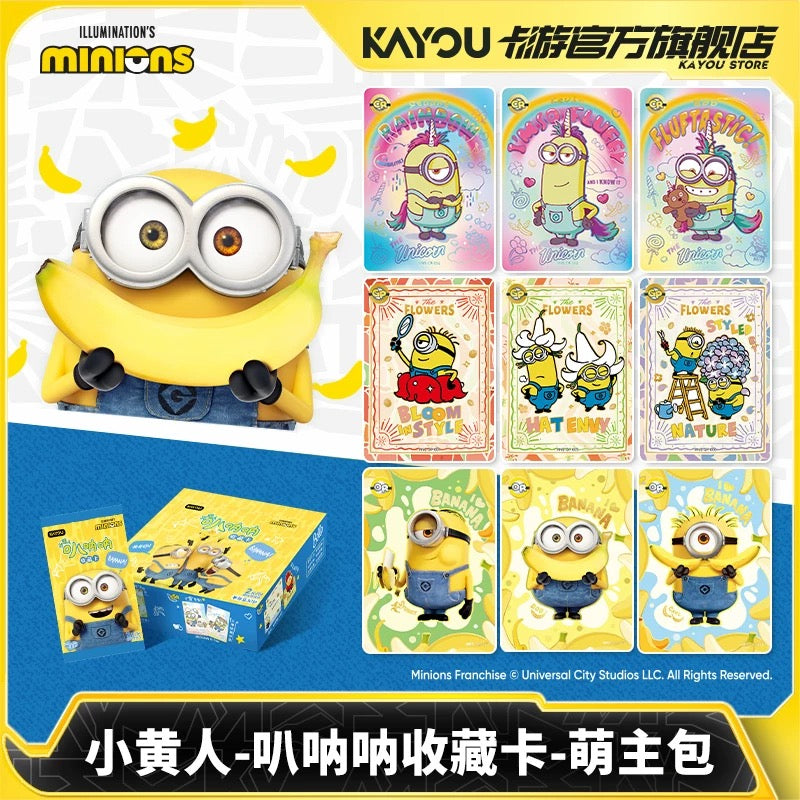 KAYOU Minions "Bana Bana" Collectible Cards Cute Master Pack