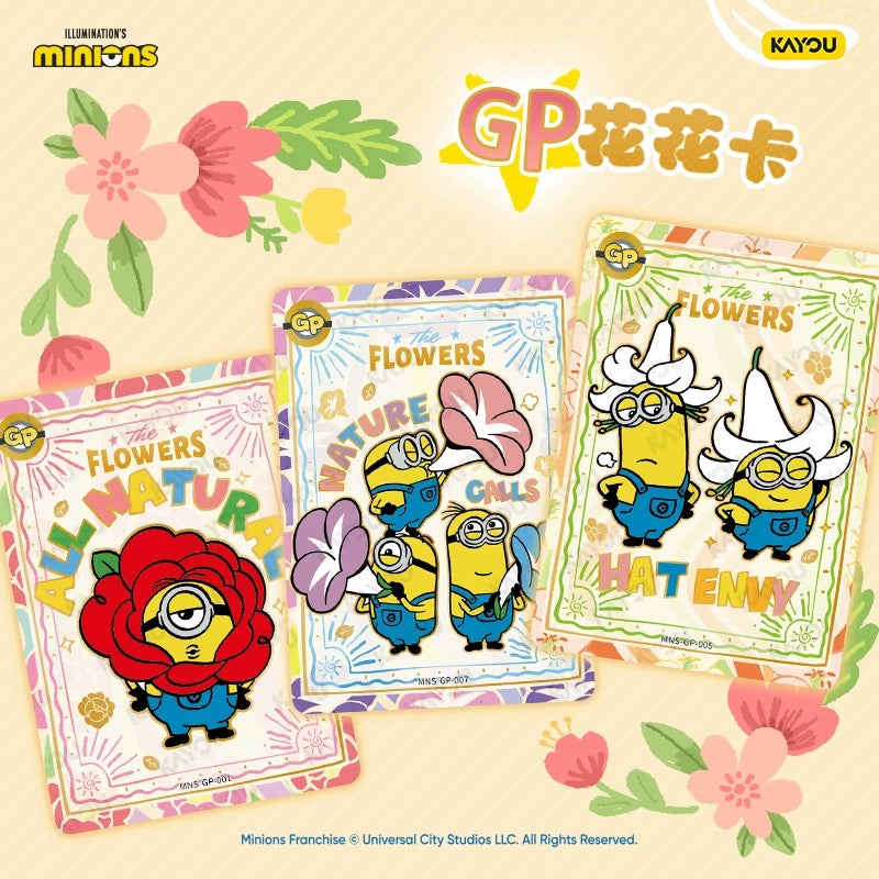 KAYOU Minions "Bana Bana" Collectible Cards Cute Master Pack
