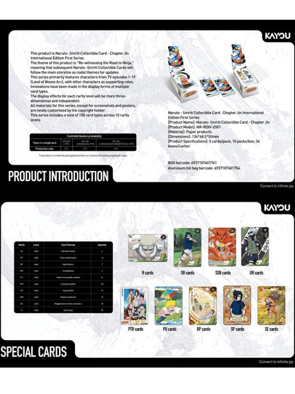 KAYOU Naruto-Smriti Collectible Card - Chapter Jin 1(English version)