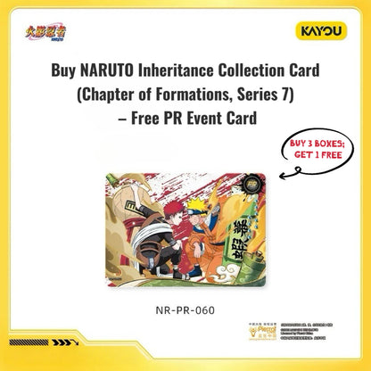 KAYOU NARUTO Heritage Collection Cards: Chapter of Formation - Wave 7