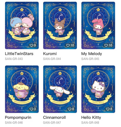 Sanrio Family‑Dreamy Collection Cards‑Premium Pack‑Aroma Tale‑Wave 1