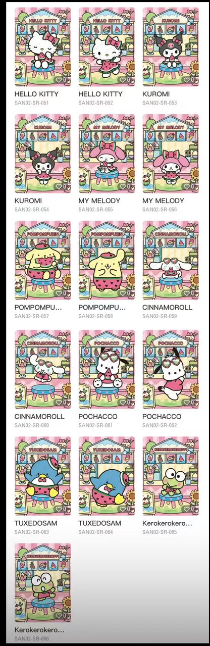 Sanrio Family‑Dreamy Collection Cards‑Premium Pack‑Aroma Tale‑Wave 1