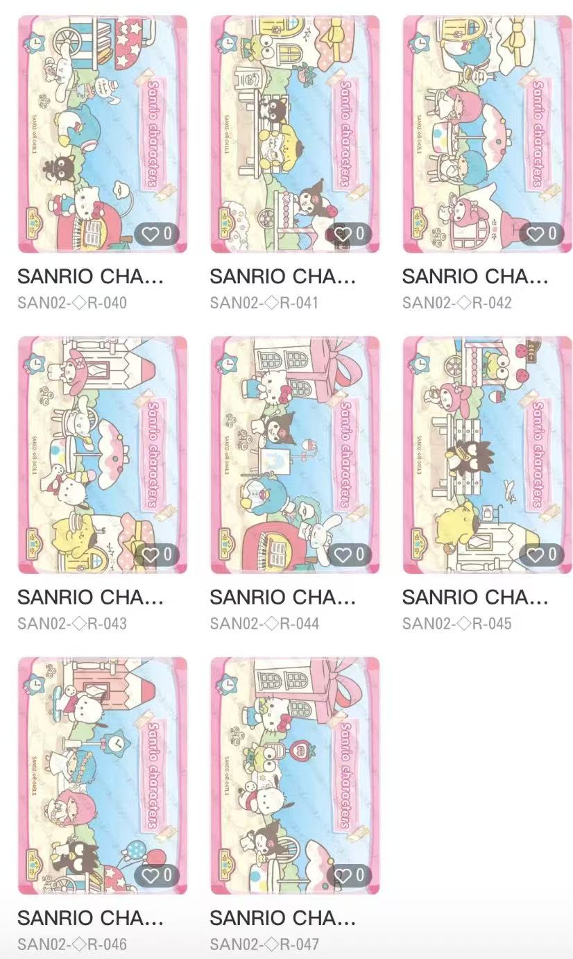 Sanrio Family‑Dreamy Collection Cards‑Premium Pack‑Aroma Tale‑Wave 1