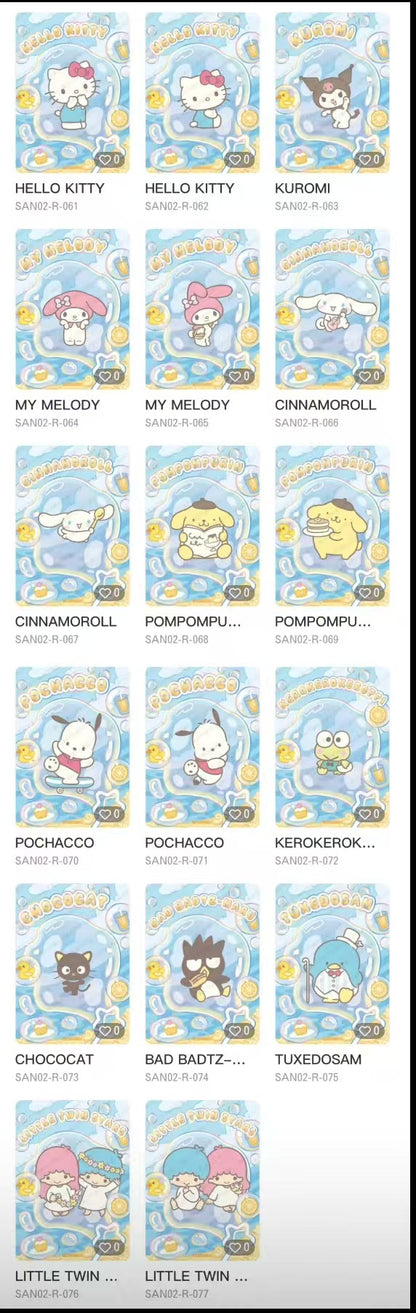 Sanrio Family‑Dreamy Collection Cards‑Premium Pack‑Aroma Tale‑Wave 1