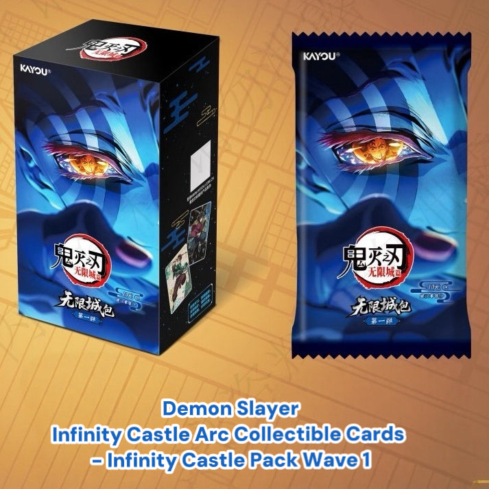 Demon Slayer: Infinity Castle Arc Collectible Cards - Infinity Castle Pack Wave 1