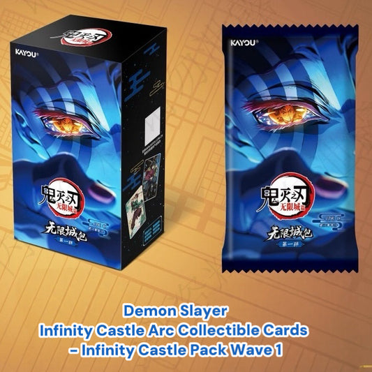 Demon Slayer: Infinity Castle Arc Collectible Cards - Infinity Castle Pack Wave 1