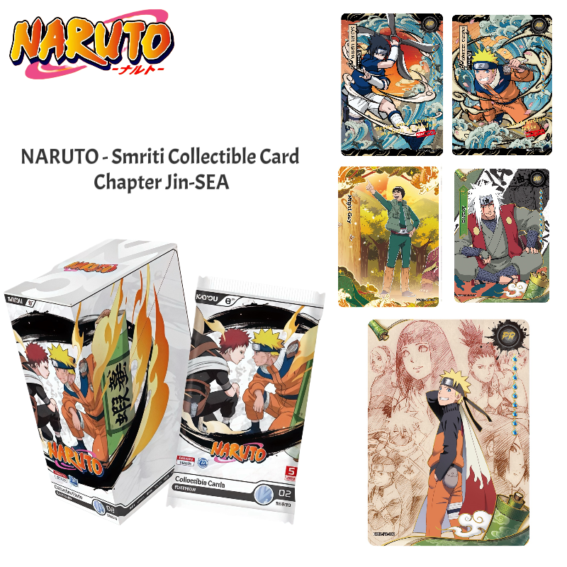 KAYOU NARUTO - Smriti Collectible Card - Chapter Jin Series 2 SEA NARUTO Trading Cards（English version)