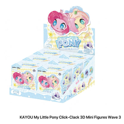 Pre-order KAYOU My Little Pony Click-Clack Mini Figures Wave 3, Rainy Season Theme