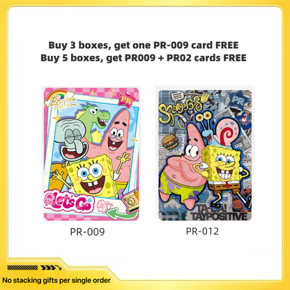 KAYOU SpongeBob SquarePants-Joyful Moments Collectible Cards-Fashion Edition-001-SEA-Series 1