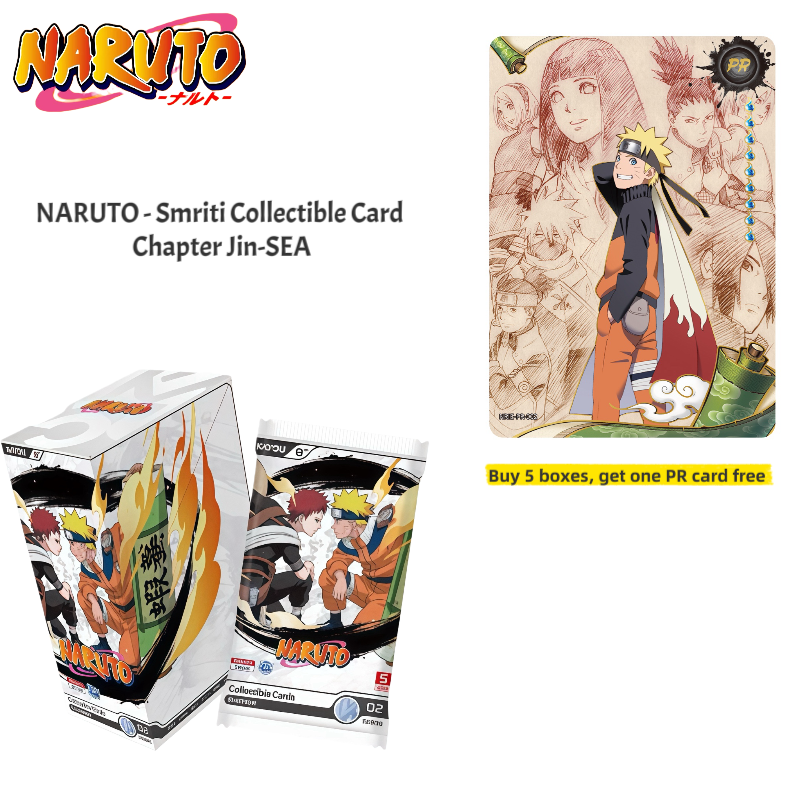 KAYOU NARUTO - Smriti Collectible Card - Chapter Jin Series 2 SEA NARUTO Trading Cards（English version)