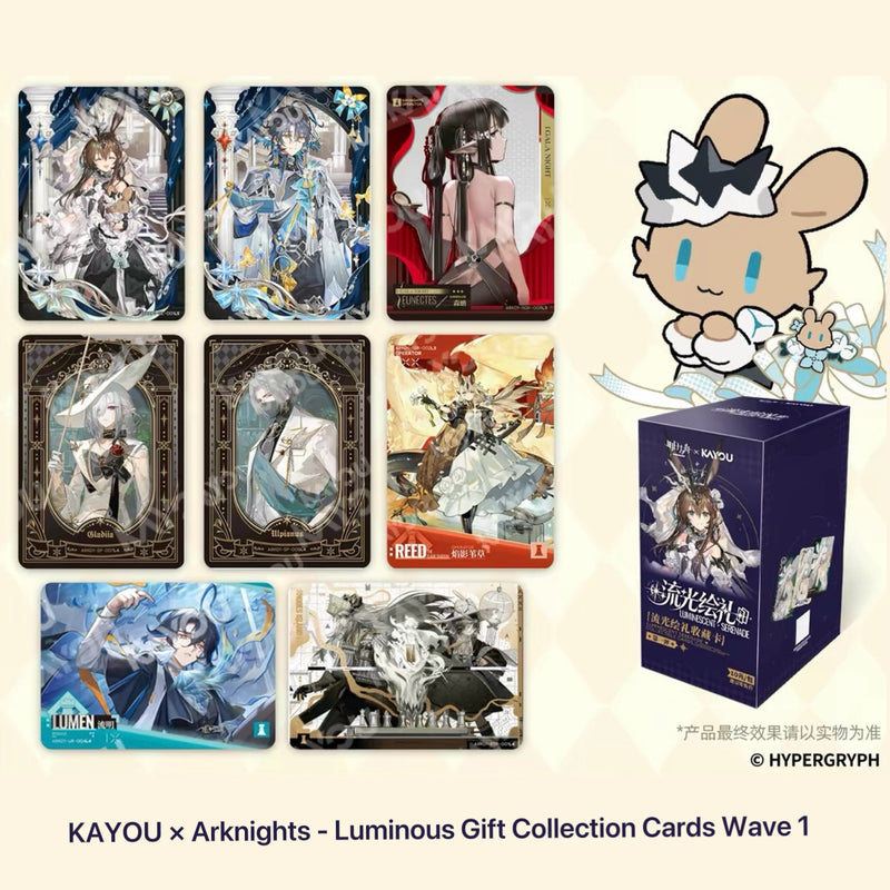 KAYOU × Arknights - Luminous Gift Collection Cards Wave 1
