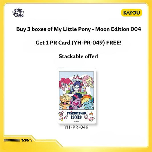 My Little Pony-Friendship Eternal Cards-Moon Edition-004-SEA-Series 4 | KAYOU MLP Trading Cards
