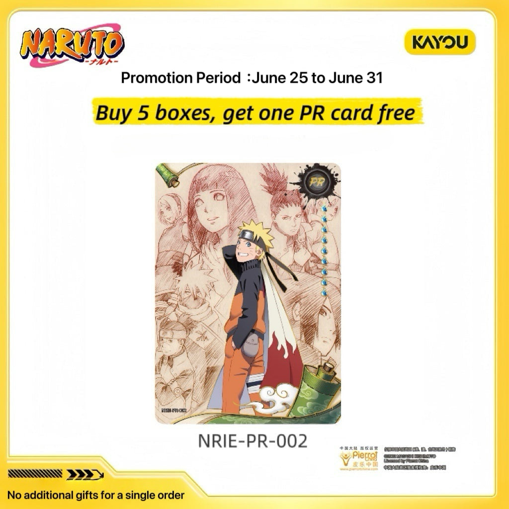 KAYOU Naruto-Smriti Collectible Card - Chapter Jin 1(English version)