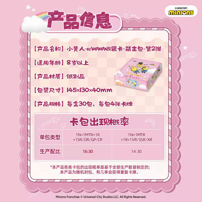 KAYOU Minions Bana Bana Cards – Cute Master Wave 2