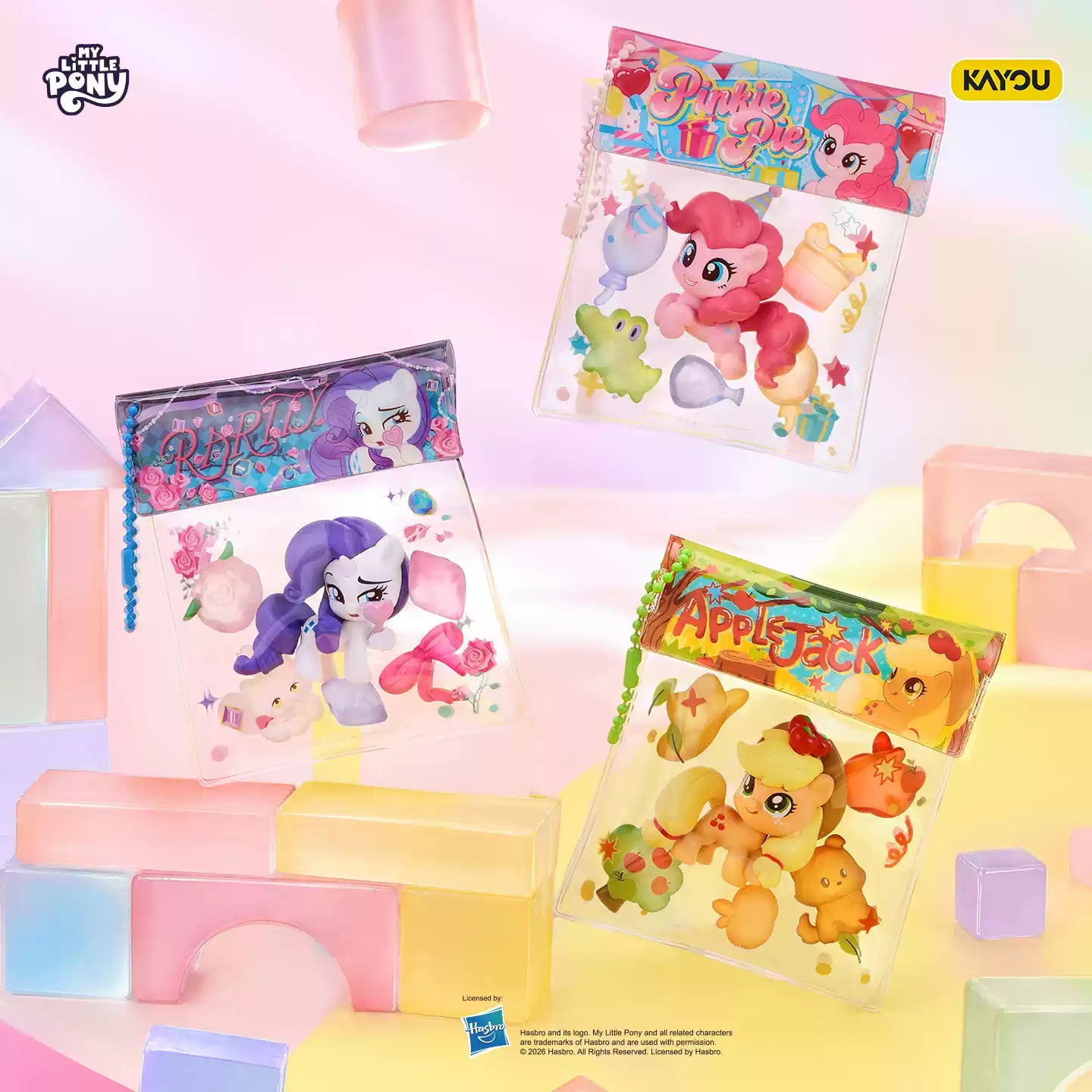 KAYOU My Little Pony Bean Bag Charm Series