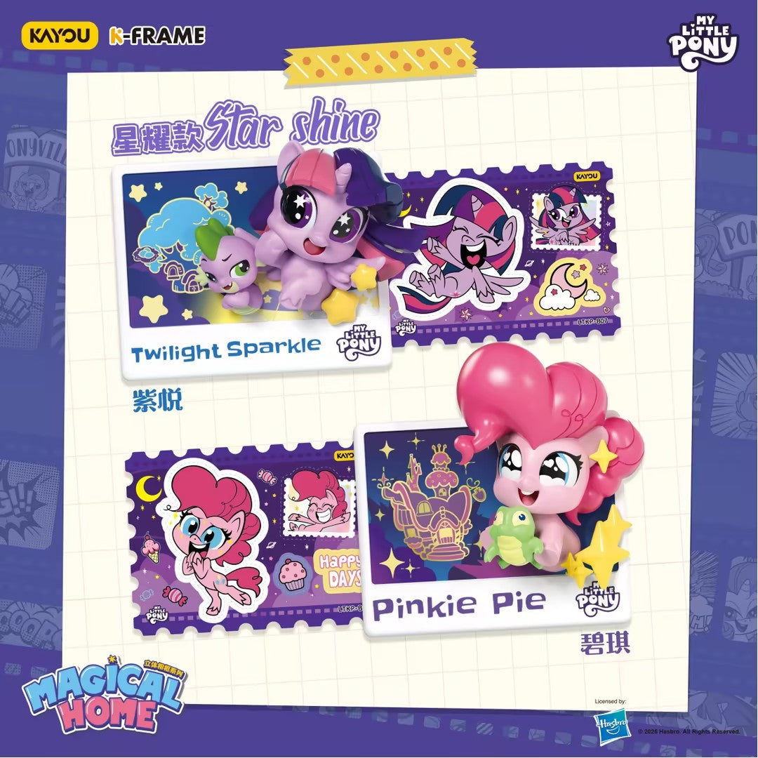 Kayou My Little Pony 3D Photo Frame Fridge Magnet Ornament: Magical Home Vol.1