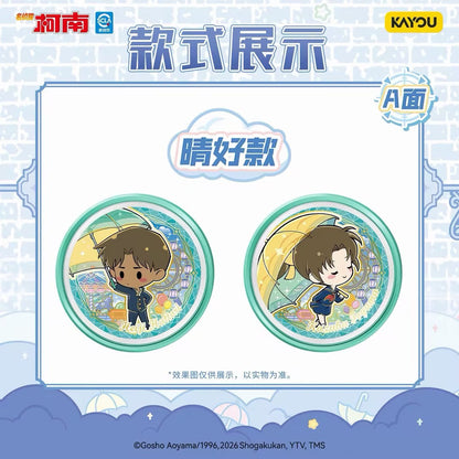 Detective Conan Double-Sided Candy Badge Series - Shadow Tracking Vol.2