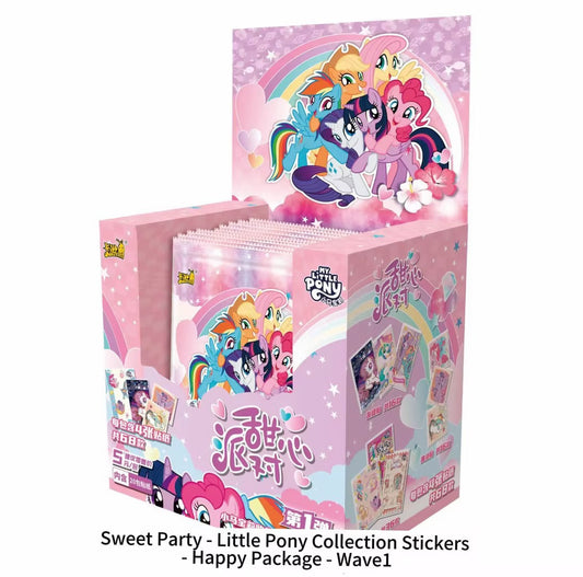 KAYOU My Little Pony Sweetheart Party Collectible Stickers - Heartful Bag Wave 1