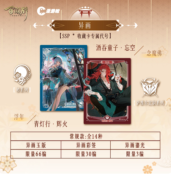 Onmyoji: The Card Game – "Tales of Hyakun" Series Collectible Cards Vol.5 Blind Box
