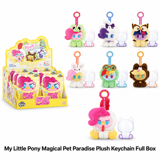 My Little Pony Magical Pet Paradise Plush Keychain Full Box